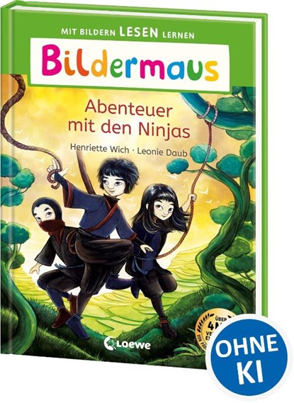 Bildermaus - Abenteuer mit den Ninjas, Henriette Wich - Gebonden - 9783743217447