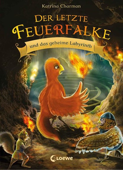 Der letzte Feuerfalke und das geheime Labyrinth (Band 10), Katrina Charman - Gebonden - 9783743217584