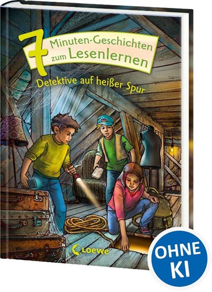 7-Minuten-Geschichten zum Lesenlernen - Detektive auf heißer Spur, Loewe Erstlesebücher - Gebonden - 9783743218055
