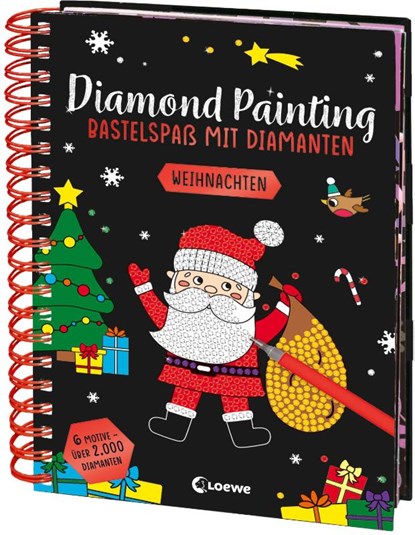 Diamond Painting - Bastelspaß mit Diamanten - Weihnachten, niet bekend - Paperback - 9783743218086