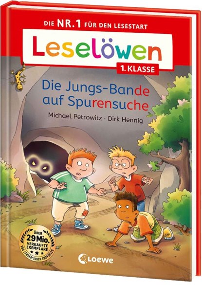 Leselöwen 1. Klasse - Die Jungs-Bande auf Spurensuche, Michael Petrowitz - Gebonden - 9783743218222