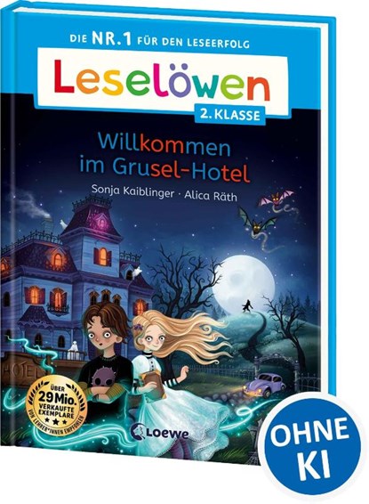 Leselöwen 2. Klasse - Willkommen im Grusel-Hotel, Sonja Kaiblinger - Gebonden - 9783743218789