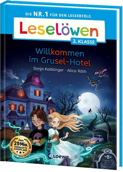 Leselöwen 2. Klasse - Willkommen im Grusel-Hotel, Sonja Kaiblinger - Gebonden - 9783743218789