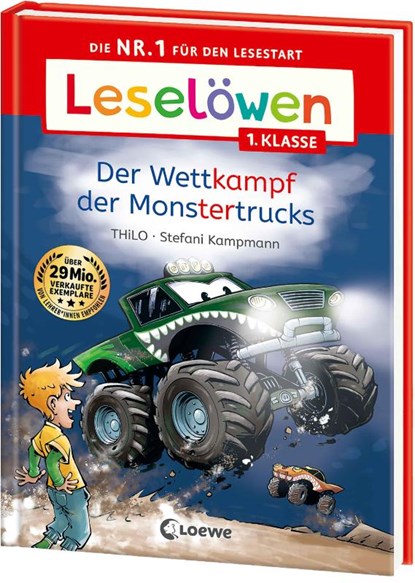 Leselöwen 1. Klasse - Der Wettkampf der Monstertrucks, Thilo - Gebonden - 9783743218796