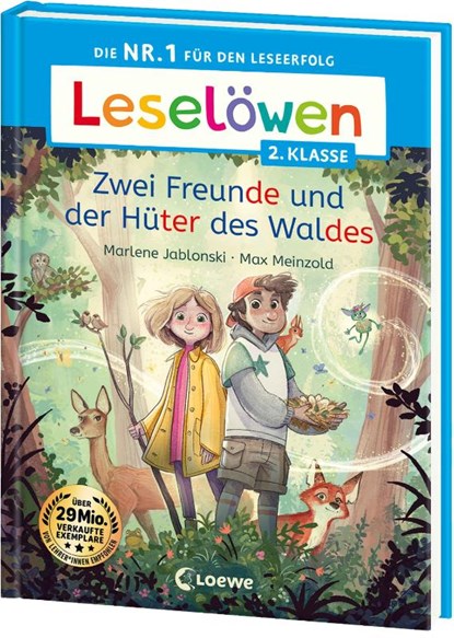 Leselöwen 2. Klasse - Zwei Freunde und der Hüter des Waldes, Marlene Jablonski - Gebonden - 9783743218987