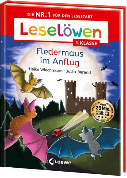Leselöwen 1. Klasse - Fledermaus im Anflug, Heike Wiechmann - Gebonden - 9783743219014
