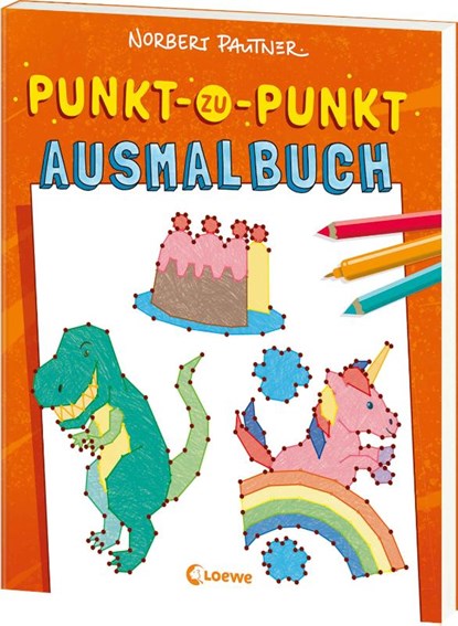 Punkt-zu-Punkt-Ausmalbuch (orange), niet bekend - Paperback - 9783743219311