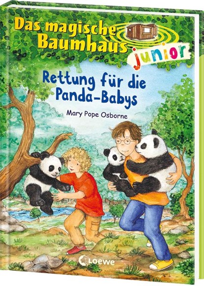Das magische Baumhaus junior (Band 41) - Rettung für die Panda-Babys, Mary Pope Osborne - Gebonden - 9783743219489