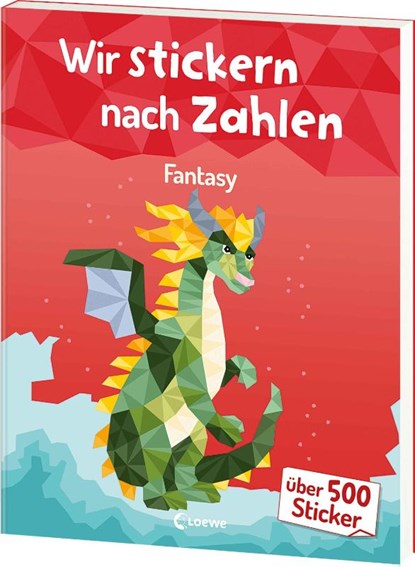 Wir stickern nach Zahlen - Fantasy, niet bekend - Paperback - 9783743220461
