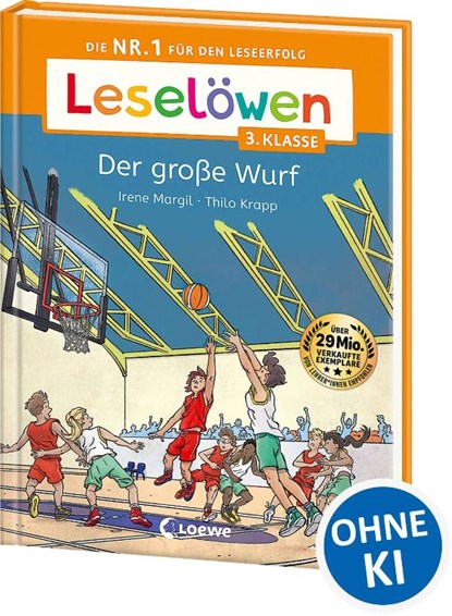 Leselöwen 3. Klasse - Der große Wurf, Irene Margil - Gebonden - 9783743220683