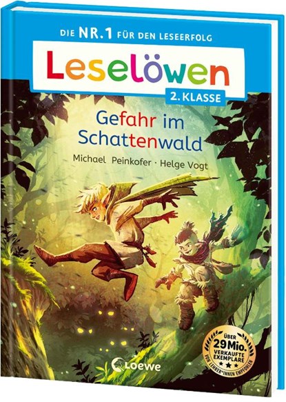 Leselöwen 2. Klasse - Gefahr im Schattenwald, Michael Peinkofer - Gebonden - 9783743220768