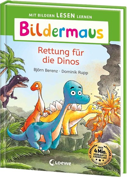 Bildermaus - Rettung für die Dinos, Björn Berenz - Gebonden - 9783743220812