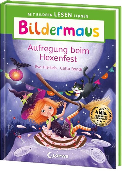 Bildermaus - Aufregung beim Hexenfest, Eva Hierteis - Gebonden - 9783743220836
