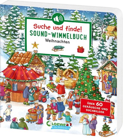 Suche und finde! Sound-Wimmelbuch - Weihnachten, Annette Moser - Gebonden - 9783743222656