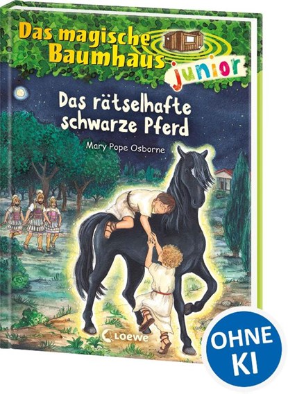 Das magische Baumhaus junior (Band 42) - Das rätselhafte schwarze Pferd, Mary Pope Osborne - Gebonden - 9783743223011