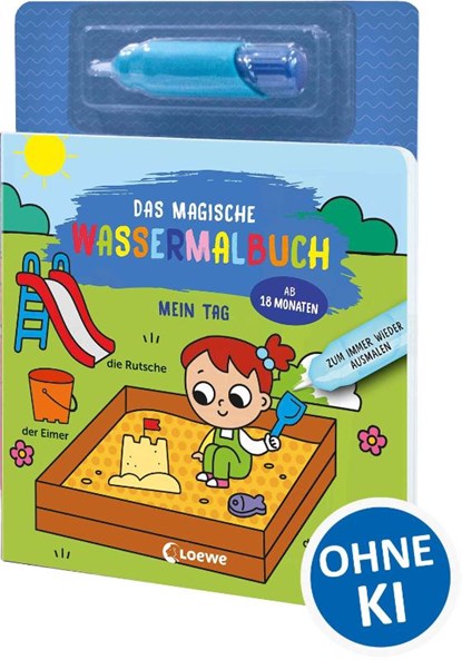 Das magische Wassermalbuch - Mein Tag, niet bekend - Gebonden - 9783743224728