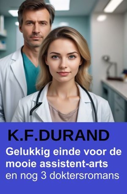 Gelukkig einde voor de mooie assistent-arts en nog 3 doktersromans, K. F. Durand - Ebook - 9783745240641