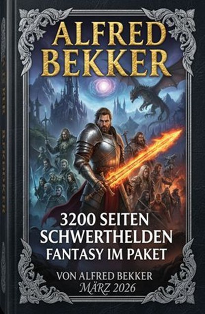 3200 Seiten Schwerthelden Fantasy im Paket März 2026, Alfred Bekker - Ebook - 9783745246155