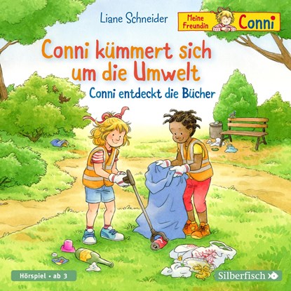 Conni kümmert sich um die Umwelt / Conni entdeckt die Bücher (Meine Freundin Conni - ab 3), Liane Schneider - AVM - 9783745603262