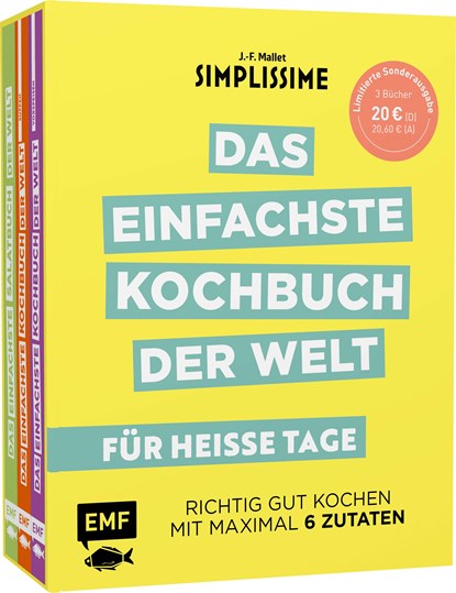 Simplissime - Das einfachste Kochbuch der Welt: Für heiße Tage - Salate, Suppen, Vorspeisen, Jean-Francois Mallet - Gebonden - 9783745910346