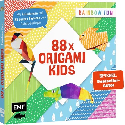 88 x Origami Kids - Rainbow Fun, Thade Precht - Paperback - 9783745910612
