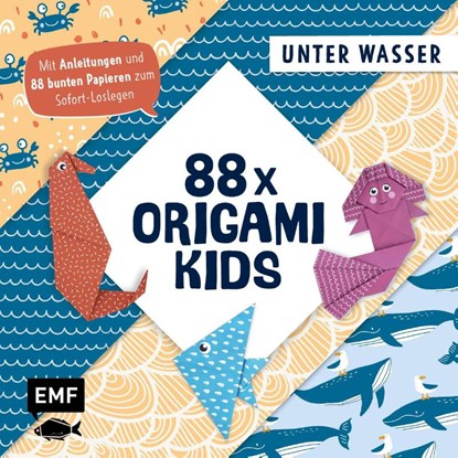 88 x Origami Kids - Unter Wasser, Thade Precht - Paperback - 9783745915846