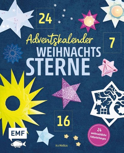 Adventskalender Weihnachtssterne, Ina Mielkau - Gebonden - 9783745916027