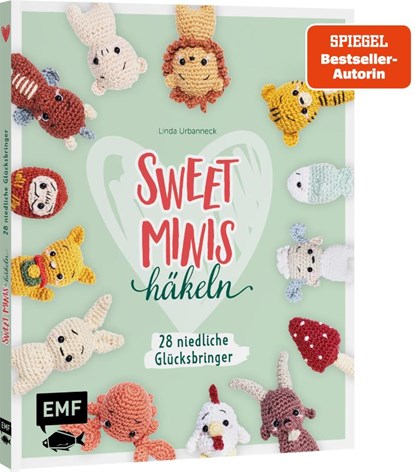 Sweet Minis häkeln - Niedliche Glücksbringer, Linda Urbanneck - Gebonden - 9783745917512