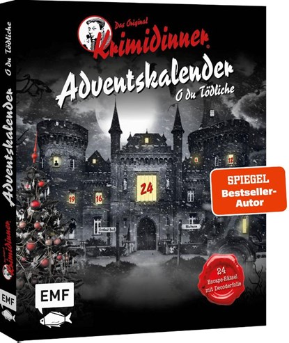 Der offizielle Escape-Adventskalender zum Original Krimidinner®: O du Tödliche - Weihnachten bei den Ashtonburrys, Tom Grimm - Gebonden - 9783745918052