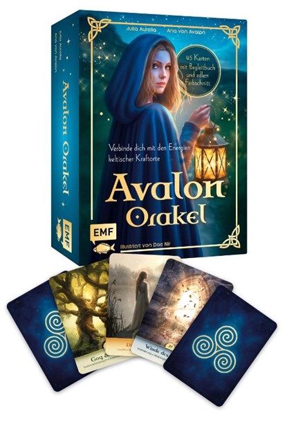 Orakel-Kartenset: Avalon Orakel | Wandle auf den Pfaden der Priesterinnen und verbinde dich mit den transformierenden Energien keltischer Kraftorte, Julia Aurelia ; Ana von Avalon - Paperback - 9783745925937