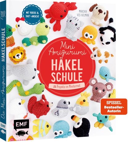 Die Mini-Amigurumi-Häkelschule, Mariska Vos-Bolman - Paperback - 9783745930306