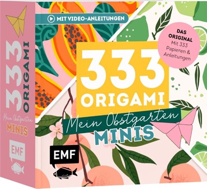 333 Origami Minis - Mein Obstgarten, niet bekend - Paperback - 9783745931624