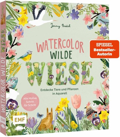 Watercolor - Wilde Wiese, Jenny Boidol - Paperback - 9783745932584