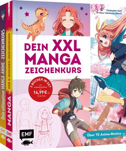 Dein XXL-Manga-Zeichenkurs, niet bekend - Paperback - 9783745932874