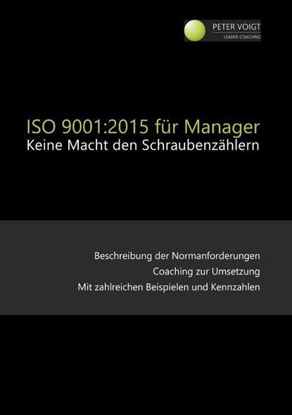ISO 9001, Peter Voigt - Paperback - 9783746029412