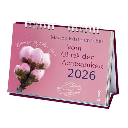 Vom Glück der Achtsamkeit 2026, Marion Küstenmacher - Paperback - 9783746267265