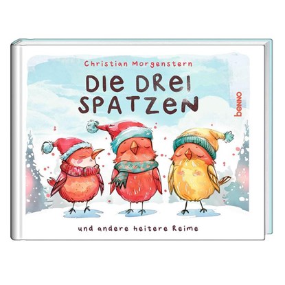Die drei Spatzen, Christian Morgenstern - Gebonden - 9783746268248