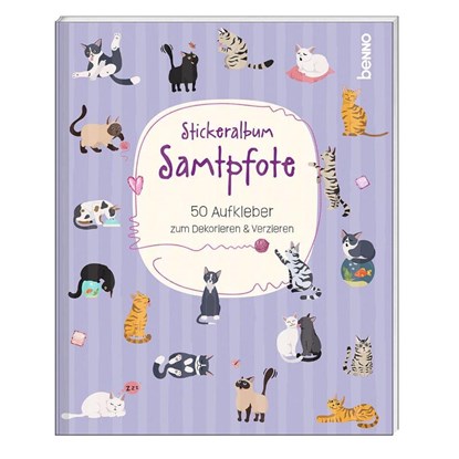 Stickeralbum 'Samtpfote', niet bekend - Paperback - 9783746268422