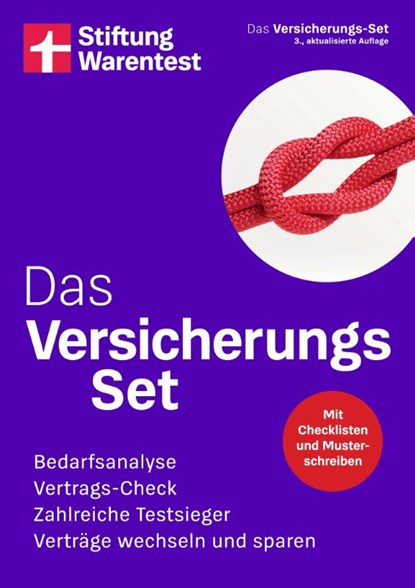 Das Versicherungs-Set, Stiftung Warentest - Paperback - 9783747108901