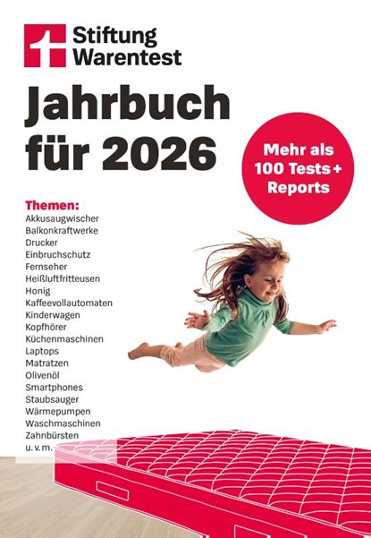 Stiftung Warentest Jahrbuch 2026, Stiftung Warentest - Gebonden - 9783747109694