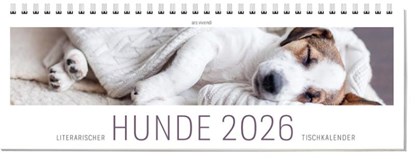 Tischkalender Hunde 2026, Vivendi Ars - Paperback - 9783747206850