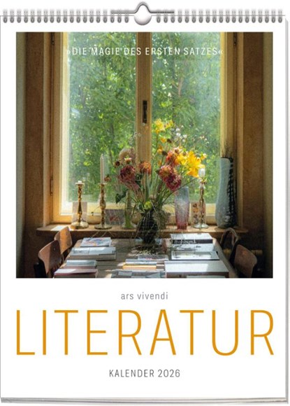 ars vivendi Literatur Kalender 2026, Vivendi Ars - Paperback - 9783747206911
