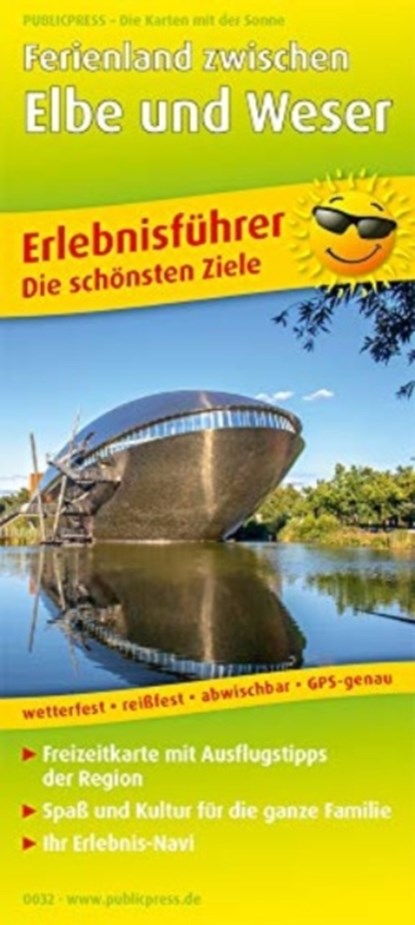 Holiday country between the Elbe and the Weser, adventure guide and map 1:160,000, niet bekend - Gebonden - 9783747300329