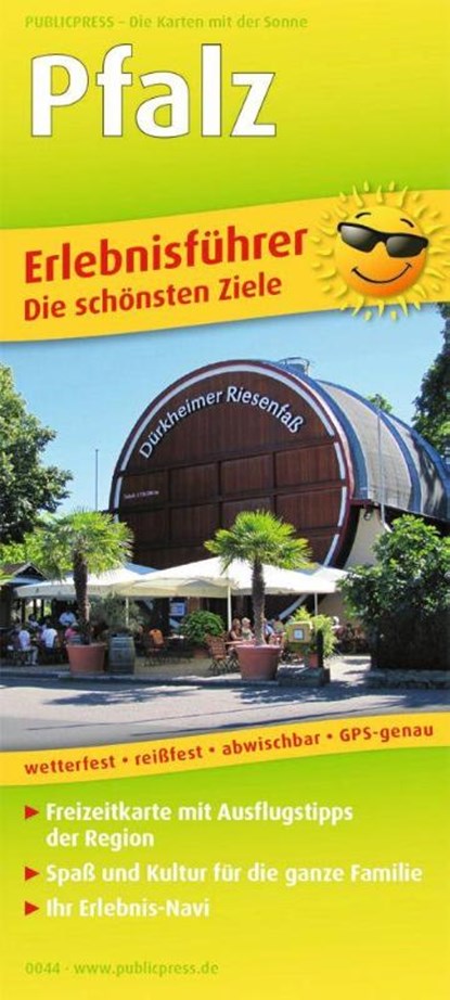 Palatinate, adventure guide and map 1:160,000,  - Gebonden - 9783747300442
