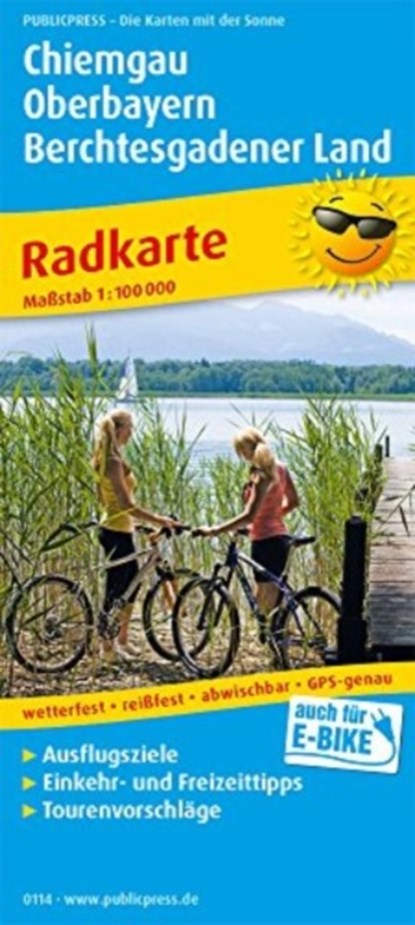 Chiemgau - Upper Bavaria - Berchtesgadener Land, cycling map 1:100,000, niet bekend - Gebonden - 9783747301142