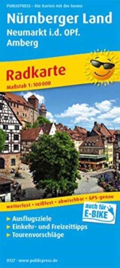 Nuremberg region, cycle map 1:100,000, niet bekend - Gebonden - 9783747301371