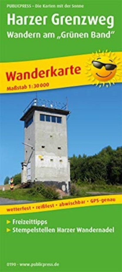 Harzer Grenzweg, hiking map 1:50,000, niet bekend - Gebonden - 9783747301906