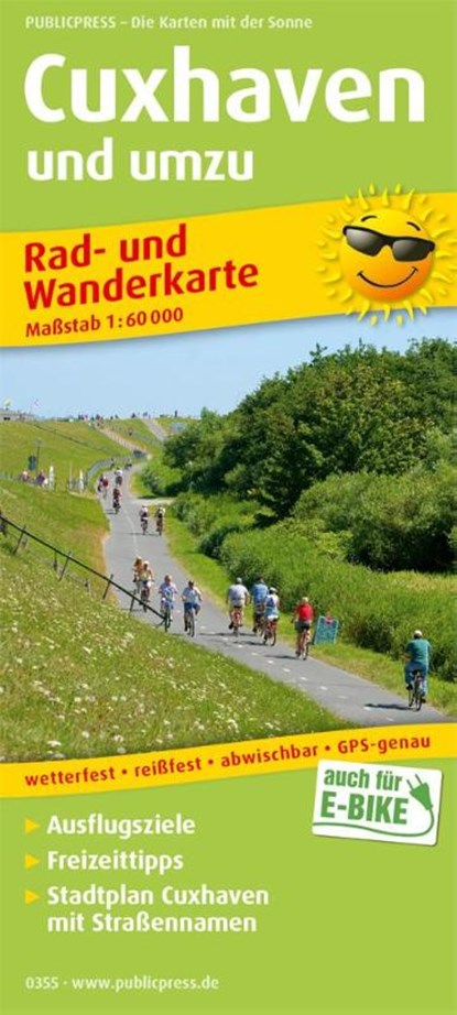 Cuxhaven and around, cycling and hiking map 1:60,000, niet bekend - Gebonden - 9783747303559