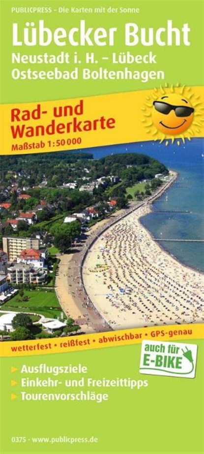 Bay of Lubeck, cycling and hiking map 1:50,000, niet bekend - Gebonden - 9783747303757