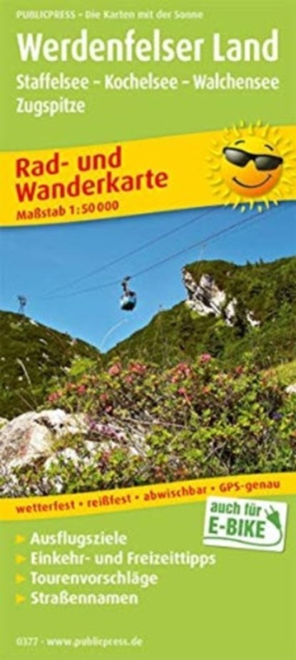 Werdenfelser Land, cycling and hiking map 1:50,000, niet bekend - Gebonden - 9783747303771